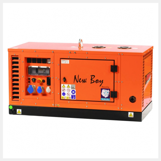 Генератор дизельный EUROPOWER EPS 123 DE серия NEW BOY 230 В