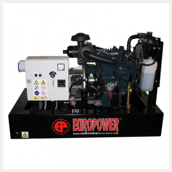 Генератор дизельный EUROPOWER EP 18 DE 230 В