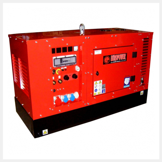 Генератор дизельный сварочный EUROPOWER EPS 300 DXE DC 230/400 В