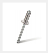 Заклепка вытяжная алюминий/сталь открытая (AlMg 1,5%/St); 4,8 x 16