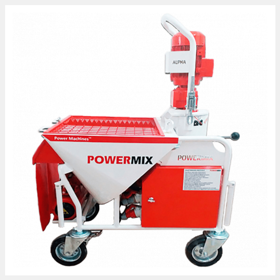 Штукатурная станция PowerMix Alfa 380 В