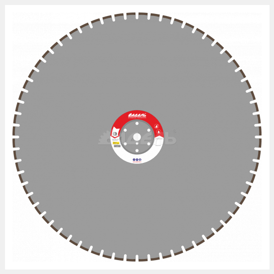 Диск по железобетону ЖБ 30 ?1100 мм /40x5,0x12/ 64 сегм от 11 кВт