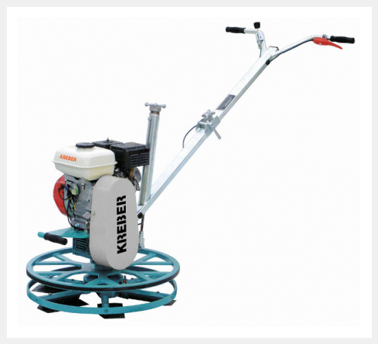 Однороторная затирочная машина KREBER K600R (кромочник)