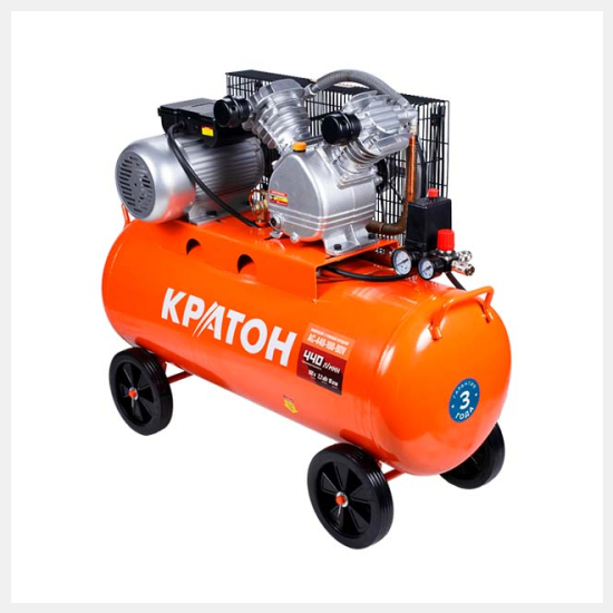 Компрессор с ременной передачей Кратон AC-440-100-BDV