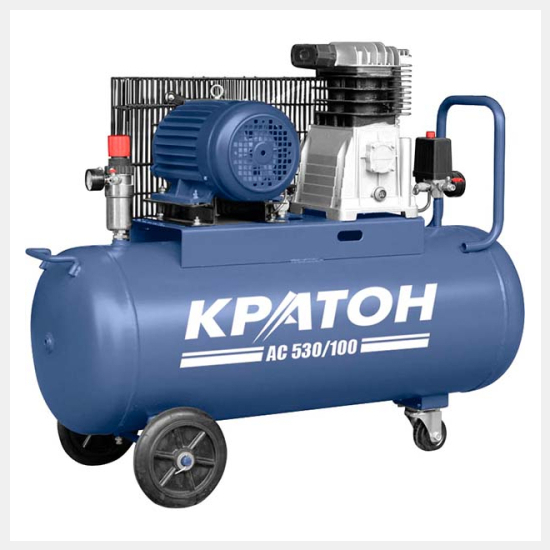 Компрессор с ременной передачей Кратон AC 530/100