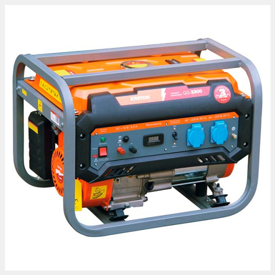 Генератор бензиновый Кратон GG-3300