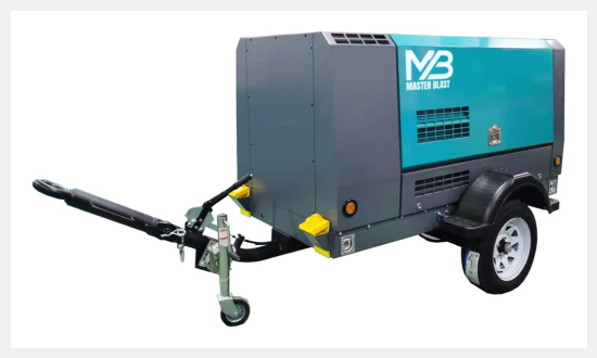 Винтовой компрессор Master Blast MB210D (дизельный)