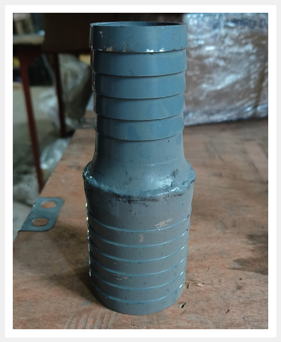 Переходник бесфланцевый d50x38