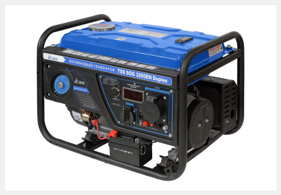 Бензогенератор TSS SGG 3200EN Duplex