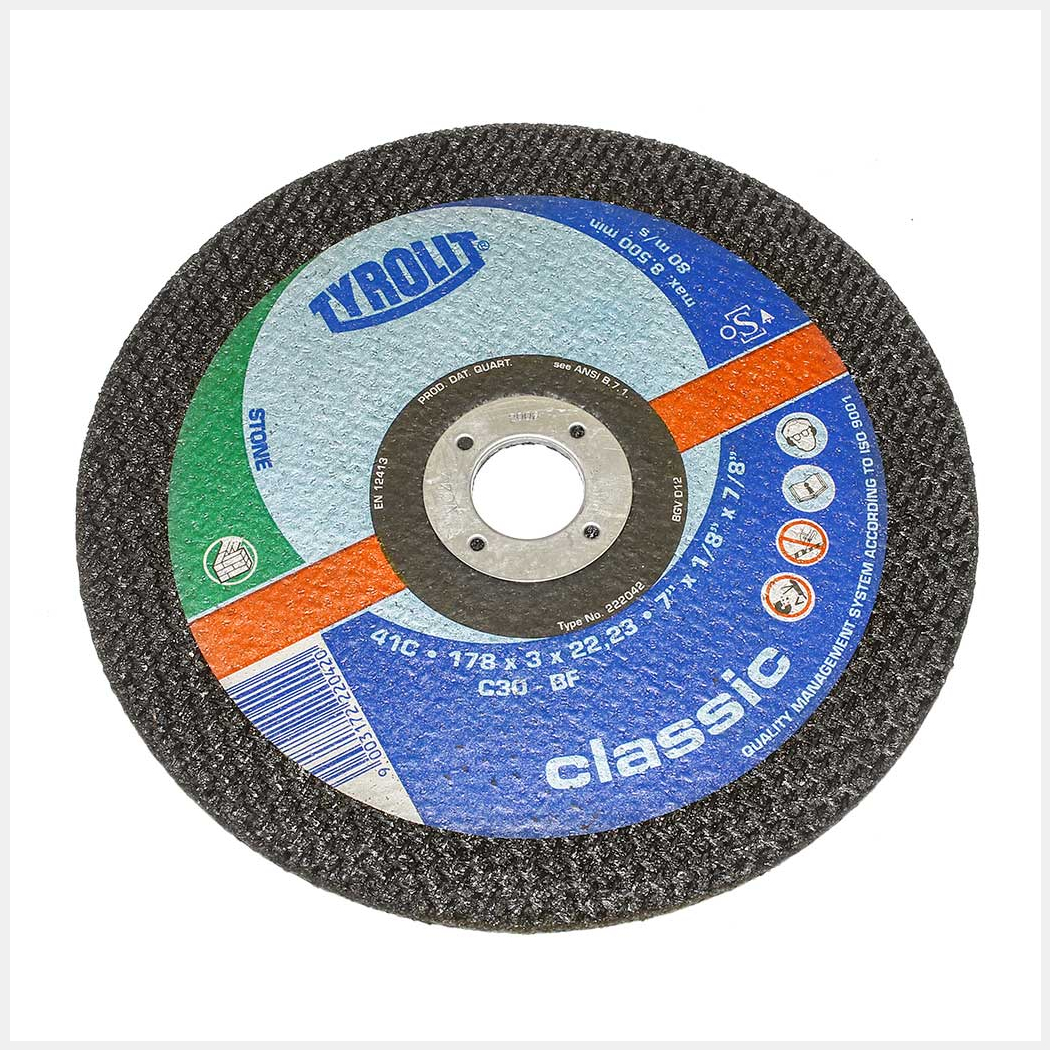 Диск 178х3.0х22.2 CLASSIC отр. по камню,прямой