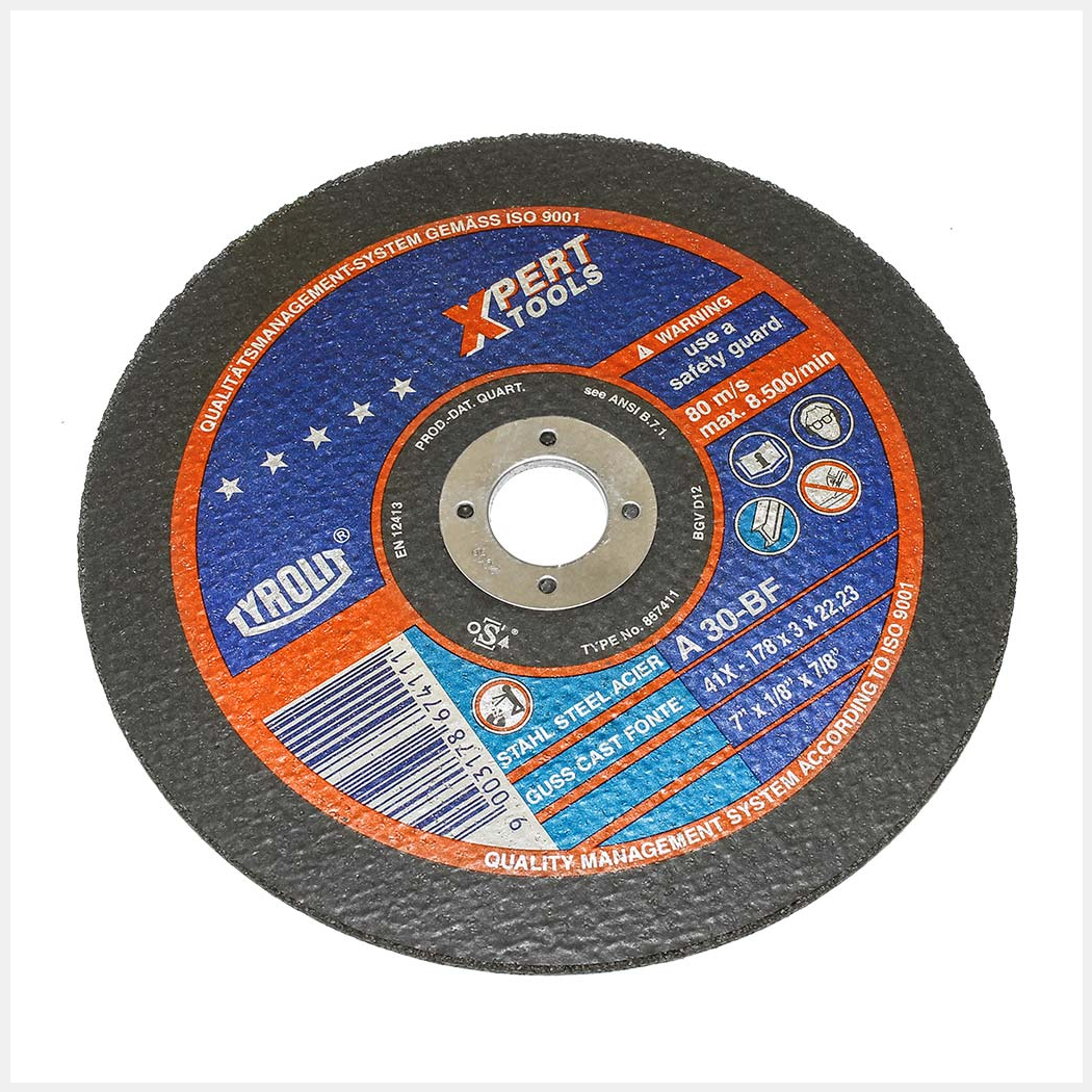 Диск 178х3.0х22.2 XPERT отр. по мет., прямой