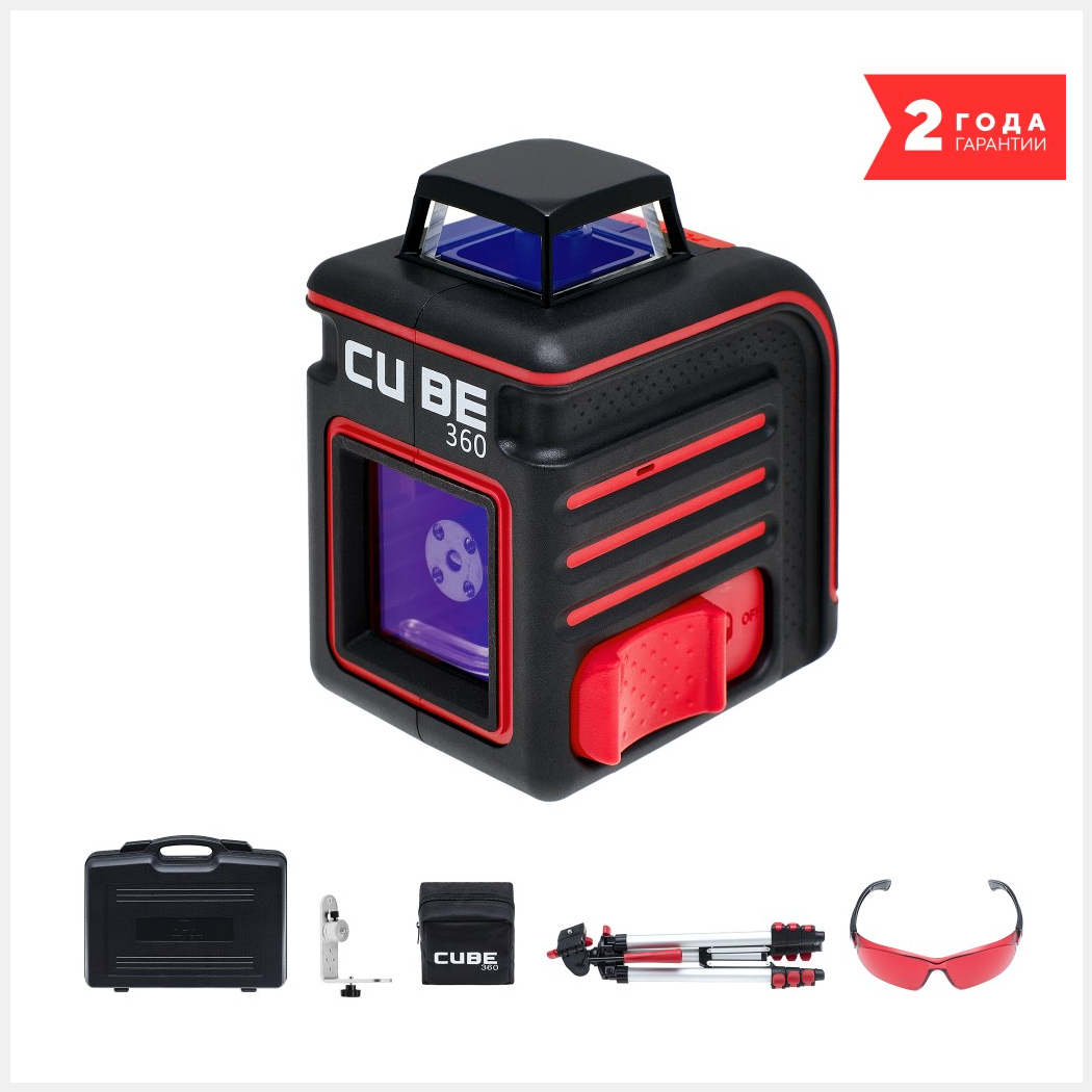 Лазерный уровень ADA CUBE 360 ULTIMATE EDITION