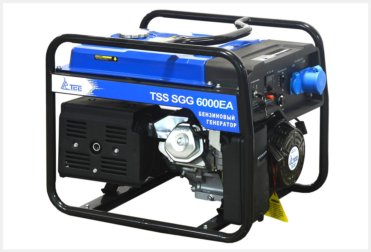 БЕНЗОГЕНЕРАТОР TSS SGG 6000 EA 230 В
