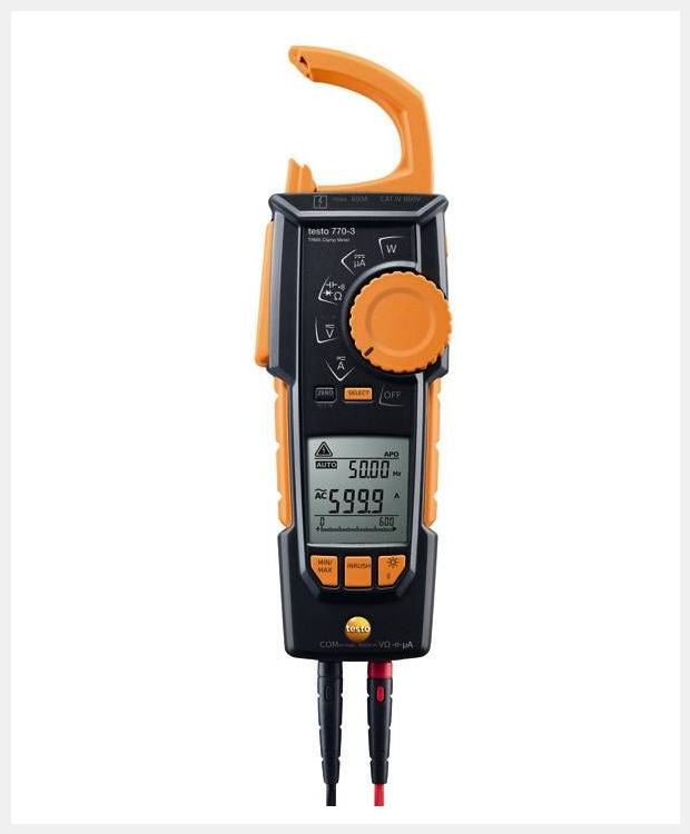 Клещи токовые с функцией измерения истинного СКЗ Testo 770-3