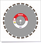 Диск по железобетону ЖБ 30 ?450 мм /40x5,0x12/ 24 сегм от 11 кВт