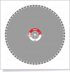 Диск по железобетону ЖБ 30 ?1100 мм /40x4,5x12/ 64 сегм от 11 кВт